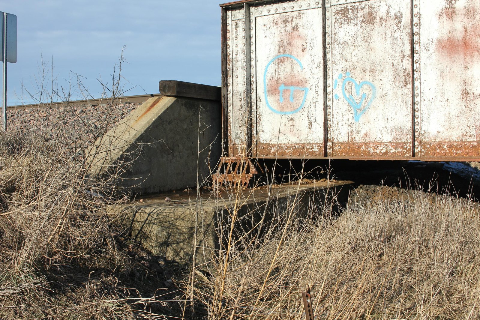 West abutment